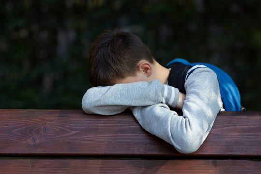 Παιδί με το γρατσουνισμένο γόνατο